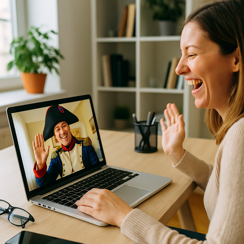 🚀 Zoom-Bomb Napoleon for $99: Launch a Historical Cameo Hustle