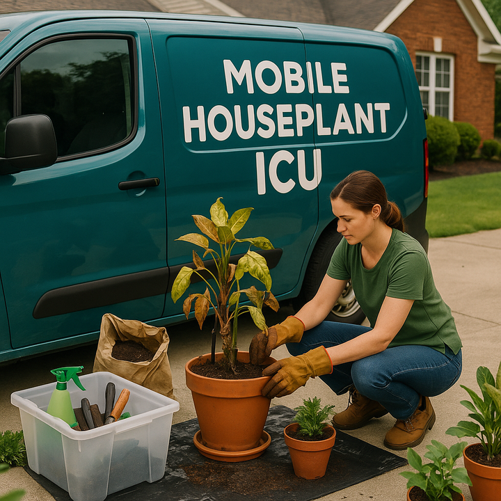 Saving houseplants is fun and rewarding work