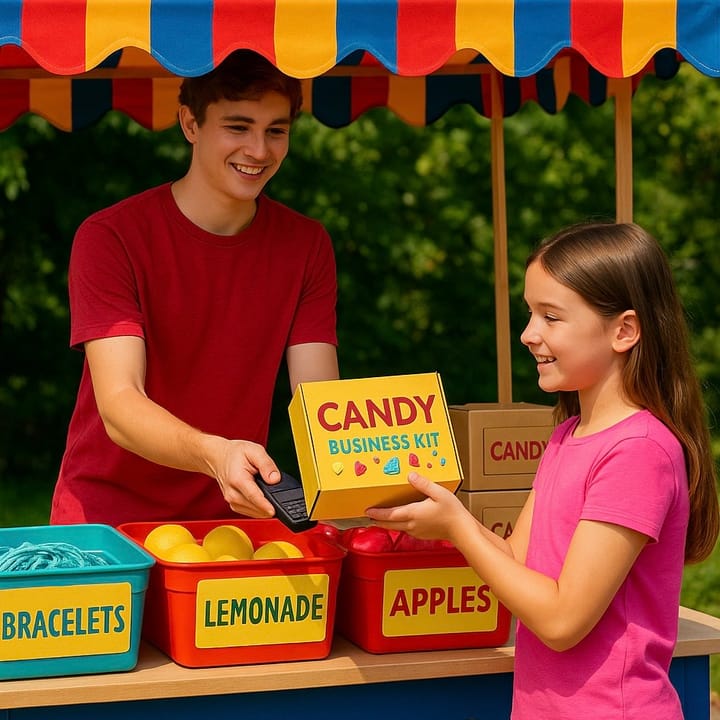 Learn entrepreneurial skills with a lemonade stand