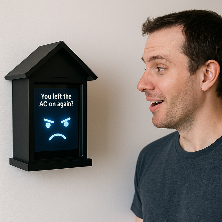 An example of a digital house spirit